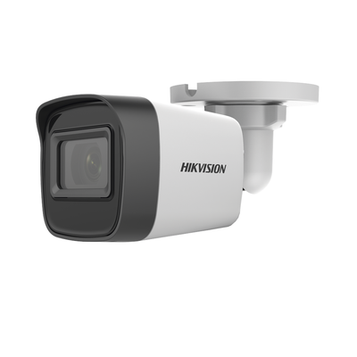Bala TURBOHD 2 Megapixel (1080p)   Gran Angular 99°   Lente 2.8 mm   30 mts IR EXIR   Exterior IP67   4 Tecnologías   dWDR   Metal