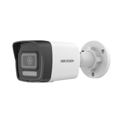 [Dual Light + ColorVu] Bala TURBOHD 3K (5 Megapixel)   Lente 2.8 mm   30 mts IR + 20 mts Luz Blanca   Gran Angular 104.9°   Exterior IP67   Micrófono Integrado   dWDR   4 Tecnologías   Metal
