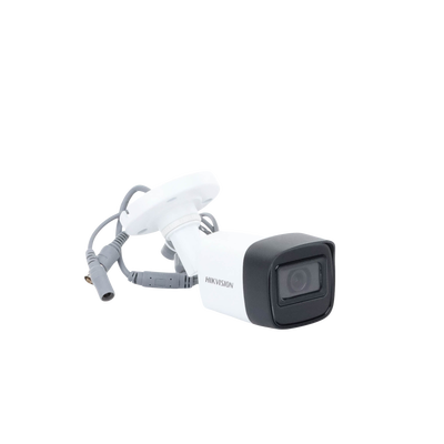 Bala TURBOHD 4K (8 Megapixel)   Gran Angular 102°   Lente 2.8 mm   Exterior IP67   IR EXIR 30 mts   dWDR   Metal