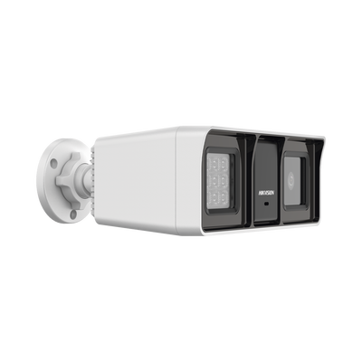 [Dual Light + ColorVu] Bala TURBOHD 3K (5 Megapixel)   Lente 2.8 mm   60 mts IR + 60 mts Luz Blanca   Gran Angular 104.9°   Exterior IP67   Micrófono Integrado   dWDR   4 Tecnologías