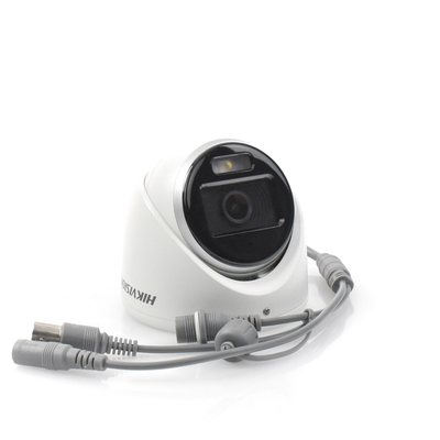 [ColorVu] Turret TURBOHD 3K (5 Megapixel)   Micrófono Integrado   Lente 2.8 mm   Imagen a Color 24 7   20 mts Luz Blanca   Exterior IP67   dWDR   4 Tecnologías