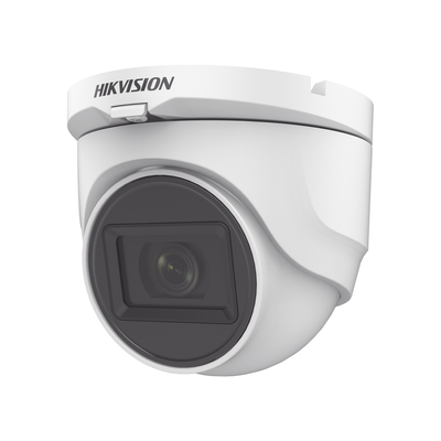 Domo TURBOHD 2 Megapixel (1080p)   Gran Angular 101°   Lente 2.8 mm   30 mts IR EXIR   Exterior IP67   4 Tecnologías   dWDR