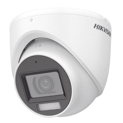 [Dual Light + ColorVu] Turret TURBOHD 2 Megapixel (1080p)   Lente 2.8 mm   30 mts IR + 20 mts Luz Blanca   Gran Angular 101°   Exterior IP67   Micrófono Integrado    4 Tecnologías    Metal