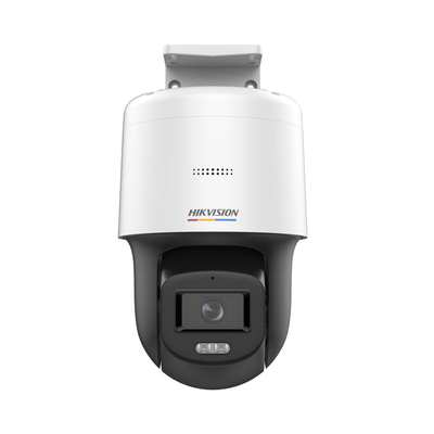 Domo PT IP 4 Megapixel   Lente 4 mm    Luz Blanca 30 mts   dWDR    PoE   IP66   Micrófono y Bocina Interconstruido   Micro SD   Incluye Montaje de Pared y Techo
