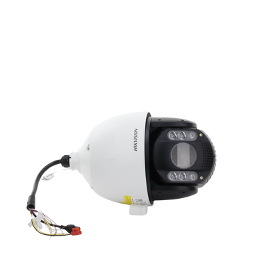 [ PROTECCIÓN ACTIVA ] Domo PTZ IP 4 Megapixel   32X Zoom   200 mts IR   ACUSENSE (Evita Falsas Alarmas)   IP66   IK10   Alerta Audible y Luz Estroboscópica   Autoseguimiento 2.0   Hi-PoE   DARKFIGHTER   Rapid Focus   MicroSD