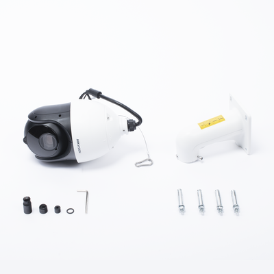 [ PROTECCIÓN ACTIVA ] Domo PTZ IP 8 Megapixel   25X Zoom   200 mts IR   ACUSENSE (Evita Falsas Alarmas)   IP66   IK10   Alerta Audible y Luz Estroboscópica   Autoseguimiento 2.0   Hi-PoE   DARKFIGHTER   Rapid Focus   microSD