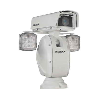 PTZ IP 2 Megapixel   Punta de Poste    40X Zoom   400 mts IR   Exterior IP66   30 IPS   EIS   WDR 140 dB   Wiper   MicroSD