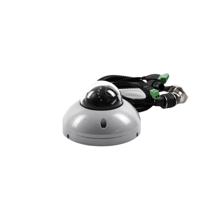 Domo IP 4 Megapixel   Lente 4 mm   H.265+   Anticorrosivo   Exterior IP67   WF-2   NEMA 4X   15 mts IR   WDR 120 dB   ONVIF   PoE