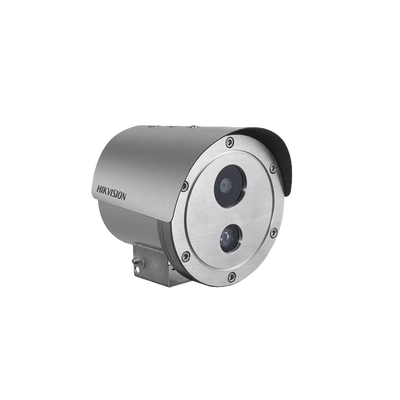 Bala IP 4 Megapixel ANTI-EXPLOSION   Lente 4 mm   30 Mts IR   NEMA 4X   C5-M   Gabinete Anticorrosión   316L   IP68