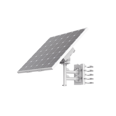 Kit Solar de alimentación   Panel Solar   Batería de Respaldo de Litio 360 Wh   2 Salidas de 12 Vcd   Accesorios de Instalación   Uso en Exterior IP66