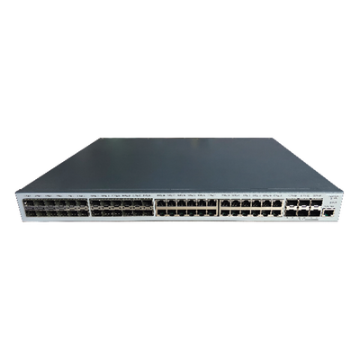 Switch Gigabit   Administrable Capa 3   24 puertos 10 100 1000 Mbps + 24 puertos SFP   6 puertos SFP+ 10 G de Uplink.