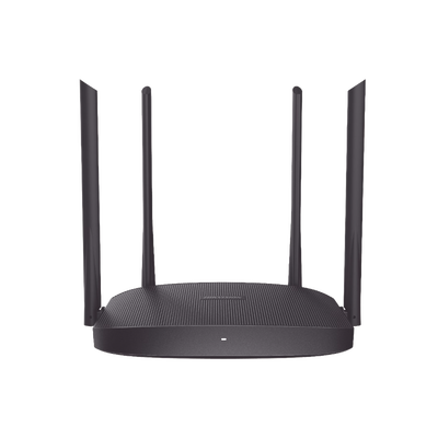 Router Inalámbrico WISP   Hasta 1200 Mbps   Doble Banda AC (2.4 GHz y 5 GHz)   4 Puertos 10 100 Mbps    4 Antenas Omnidireccional de 5 dBi   Interior