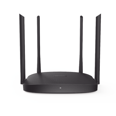 Router Inalámbrico WISP Gigabit   Hasta 1200 Mbps   Doble Banda AC (2.4 GHz y 5 GHz)   3 Puertos LAN 10 100 1000 Mbps + 1 Puerto WAN 10 100 1000 Mbps    4 Antenas Externas Omnidireccional de 5 dBi   Interior