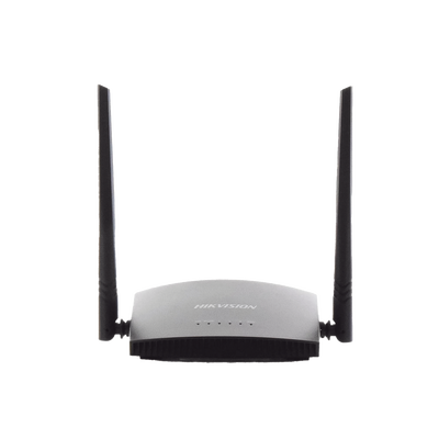 Router Inalámbrico WISP en Banda 2.4 GHz   Hasta 300 Mbps   4 Puertos 10 100 Mbps    2 Antenas Omnidireccional de 5 dBi   Interior