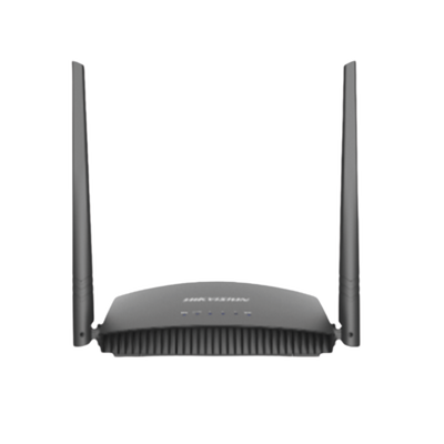 Router Inalámbrico WISP en Banda 2.4 GHz   Hasta 300 Mbps   4 Puertos 10 100 Mbps    2 Antenas Omnidireccional de 5 dBi   Interior