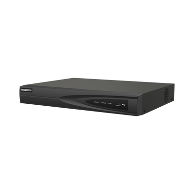 NVR 8 Megapixel (4K) (Compatible con Cámaras ACUSENSE)   8 canales IP   8 Puertos PoE+   1 Bahía de Disco Duro   Salida de Vídeo en 4K   300 Metros PoE Modo Extendido