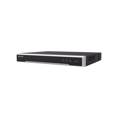 NVR 8 Megapixel (4K) (Compatible con Cámaras ACUSENSE)   16 canales IP   16 Puertos PoE+   2 Bahías de Disco Duro   Salida de Vídeo en 4K   300 Metros PoE Modo Extendido
