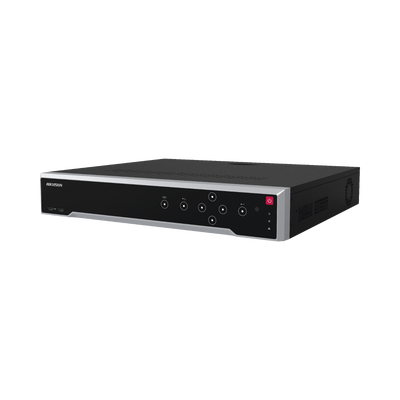 [Doble Poder de Decodificación] NVR 32 Megapixel (8K)   32 Canales IP   16 Puertos PoE+   AcuSense   ANPR   Conteo de Personas   Heat Map   4 Bahías de Disco Duro    HDMI en 8K   Soporta POS   Alarmas I O   2 Salidas HDMI   Smart Search