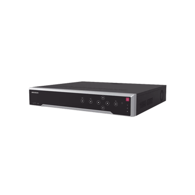 [Doble Poder de Decodificación] NVR 32 Megapixel (8K)   32 Canales IP   24 Puertos PoE+   AcuSense   ANPR   Conteo de Personas   Heat Map   4 Bahías de Disco Duro    HDMI en 8K   Soporta POS   Alarmas I O   Smart Search