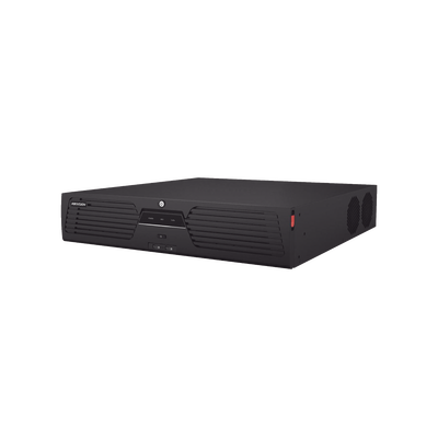 [Doble Poder de Decodificación] NVR 32 Megapixel (8K)   128 Canales IP   AcuSense   ANPR   Conteo de Personas   Heat Map   8 Bahías de Disco Duro   Soporta RAID con Hot Swap   2 HDMI en 8K   Soporta POS   Alarmas I O   Smart Search