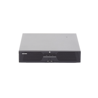 [Doble Poder de Decodificación] NVR 32 Megapixel (8K)   32 Canales IP   AcuSense   ANPR   Conteo de Personas   Heat Map   8 Bahías de Disco Duro   2 Tarjetas de Red   Soporta RAID con Hot Swap   2 HDMI en 8K   Soporta POS   Alarmas I O   ACU