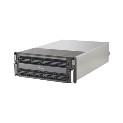 Servidor de Almacenamiento en Red    Soporta 24 Discos Duros (No incluye Discos Duros)   RAID   Graba 1024 canales IP   Doble procesador