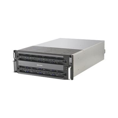 Servidor de Almacenamiento en Red    Soporta 24 Discos Duros (No incluye Discos Duros)   RAID   Graba 600 canales IP   Doble procesador
