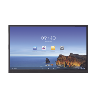 Pantalla Interactiva Touch de 65" Android 13   Resolución 4K   Bocinas Integradas   Entradas HDMI   Incluye 2 Lápices para Escribir