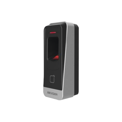 Lector esclavo PROX EM IP65   Huella Digital   Lector de Tarjetas de Proximidad   RS-485   Interior y Exterior   Requiere Panel de Control de Acceso DS-K2604,02,01