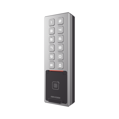 Teclado Exterior WiFi Antivandálico IP65 & IK08   Administrable en la Nube   Alta y Baja de Passwords Remotamente con Horarios   Acceso por PIN, Tarjeta MIFARE, Huella y Tarjeta Virtual Bluetooth