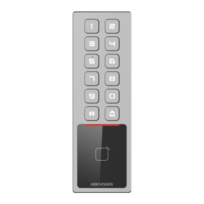 Teclado Exterior Antivandálico IP65 & IK08   Administrable en la Nube   Alta y Baja de Passwords Remotamente con Horarios   Acceso por PIN o Tarjeta MIFARE