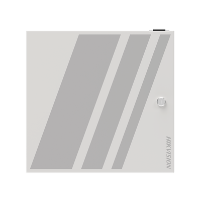 Controlador de Acceso de 4 Puertas   Administrable en la Nube con Hik-Connect Teams   Interfaz Web   Expandible con Módulo DS-K2M002X (hasta 128 Puertas)   200,000 Tarjetas   Wiegand   8 Lectoras de Huella y Tarjeta