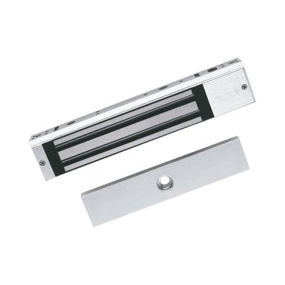 Chapa Magnética de 617 Lbs (280 Kg)   Montaje en Puerta Normal o de Vidrio   Certificado CE    Uso en Interior   Indicador LED   Magnetismo Anti-residual