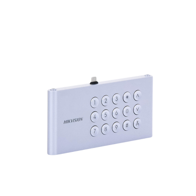Módulo de Teclado para Frente de Calle IP DS-KD9633-WBE6   Conexión USB-C   15 Botones   IP65   IK07