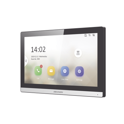 Monitor IP WiFi Touch Screen 7" para Videoportero IP   Vídeo en Vivo   PoE Estándar   Apertura Remota   Llamada Entre Monitores   Audio bidireccional   Borde slim