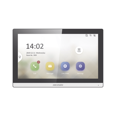 Monitor IP WiFi Touch Screen 7" para Videoportero Hibrido Unicamente   Vídeo en Vivo   Apertura Remota   Audio bidireccional   Borde slim