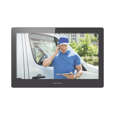 Monitor Touch Screen 10" para Videoportero IP   Estético   Video en Vivo   WiFi   Apertura Remota   llamada entre monitores   Audio de dos vías   Policarbonato