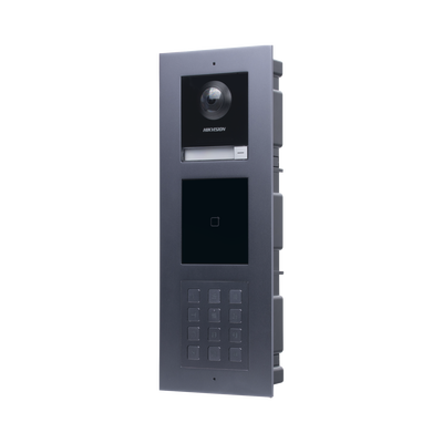 Videoportero IP MULTIAPARTAMENTO con llamada a App de Smartphone y Lector de Tarjetas EM   2da Generación (Modular)   Montaje para EMPOTRAR incluido   Apertura con CONTRASEÑAS y TARJETAS