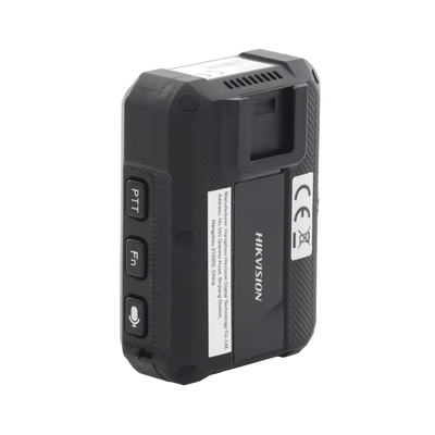 Body Camera Portátil   Grabación a 1920 × 1080p   Pantalla Frontal 1.77" TFT   Conexión Remota 4G   WiFi   GPS   Fotos de Hasta 40 Megapixel   IP68   H.265   128 GB de Almacenamiento   Microfono Integrado