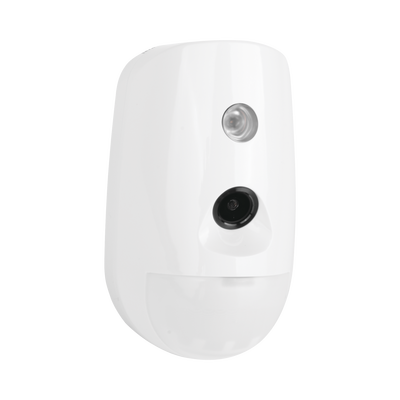 (AX HYBRID PRO) Cámara Cableada con PIR   Resolución de la cámara 1920 x 1080   Inmunidad a Mascotas   Rango de Detección de 12 mts   Angulo de 85.9° de Cobertura    SOLO  COMPATIBLE con el panel DS-PHA64-LP y DS-PHA64-LP(B