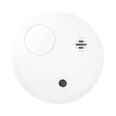 (AX PRO) Detector de Humo Fotoeléctrico Inalámbrico para Panel de Alarma HIKVISION   Interior   Soporta Funcionalidad Autónoma   No compatible con el panel DS-PHA64-LP