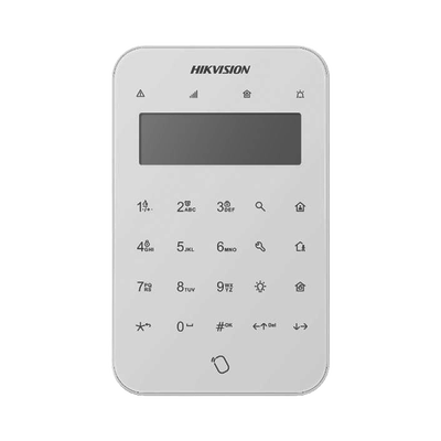 (AX PRO) Teclado Inalámbrico con Pantalla LCD para Armado y Desarmado   Funciones de Automatización para control de Relevadores