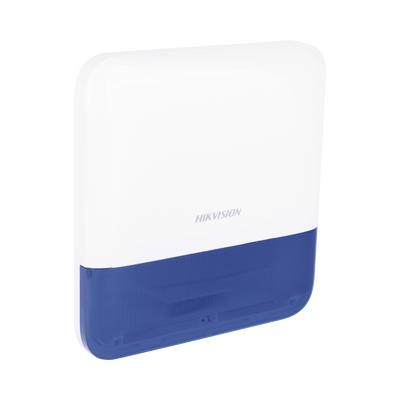 (AX PRO) Sirena Inalámbrica con Estrobo Azul para Exterior IP65   110 dB