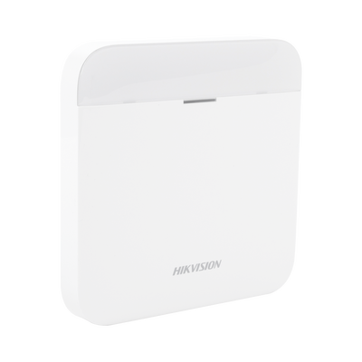 (AX PRO) Panel de Alarma Inalámbrico de Hikvision   Soporta 48 Zonas   Wi-Fi y Ethernet   Incluye Batería de respaldo   Compatible con los Accesorios AX PRO