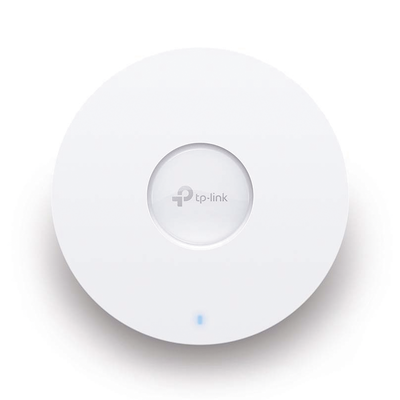 Punto de Acceso Omada   Wi-Fi 6 AX1800 MU-MIMO 2x2   Mesh Omada   Alta Densidad de Usuarios   Configuración por Controlador o Stand-Alone   Para Montaje en Techo pared   Alimentación PoE+