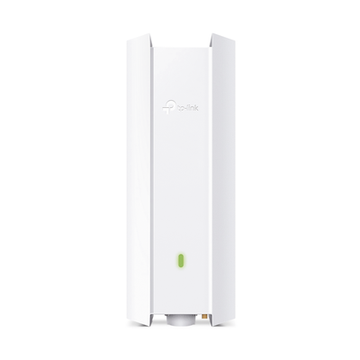 Punto de Acceso Omada Exterior-Interior   Wi-Fi 6 AX1800 MU-MIMO 2x2   Mesh Omada   Alta Densidad de Usuarios   Configuración por Controlador o Stand-Alone   Para Montaje en Mástil  Pared   Alimentación PoE+