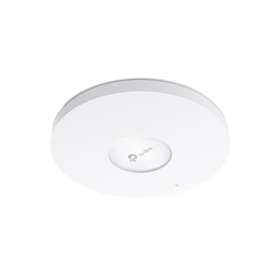 Punto de Acceso Omada   Wi-Fi 6 AX3000 MU-MIMO 4x4   Mesh Omada   Alta Densidad de Usuarios   Configuración por Controlador o Stand-Alone   Para Montaje en Techo pared   Alimentación PoE+