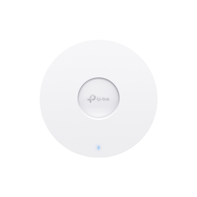 Punto de Acceso Omada   Wi-Fi 6 AX3000 MU-MIMO 4x4   Mesh Omada   Alta Densidad de Usuarios   Configuración por Controlador o Stand-Alone   Para Montaje en Techo pared   Alimentación PoE+