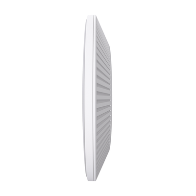 Punto de Acceso Omada   Wi-Fi 6 AX5400 MU-MIMO 4x4    Mesh Omada   Alta Densidad de Usuarios   Configuración por Controlador o Stand-Alone   Para Montaje en Techo pared   Alimentación PoE+