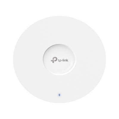 Punto de Acceso Omada Ultra-Rango   Wi-Fi 6 AX6000 MU-MIMO 4x4    Mesh Omada   Alta Densidad de Usuarios   Configuración por Controlador o Stand-Alone   Para Montaje en Techo pared   Alimentación PoE+
